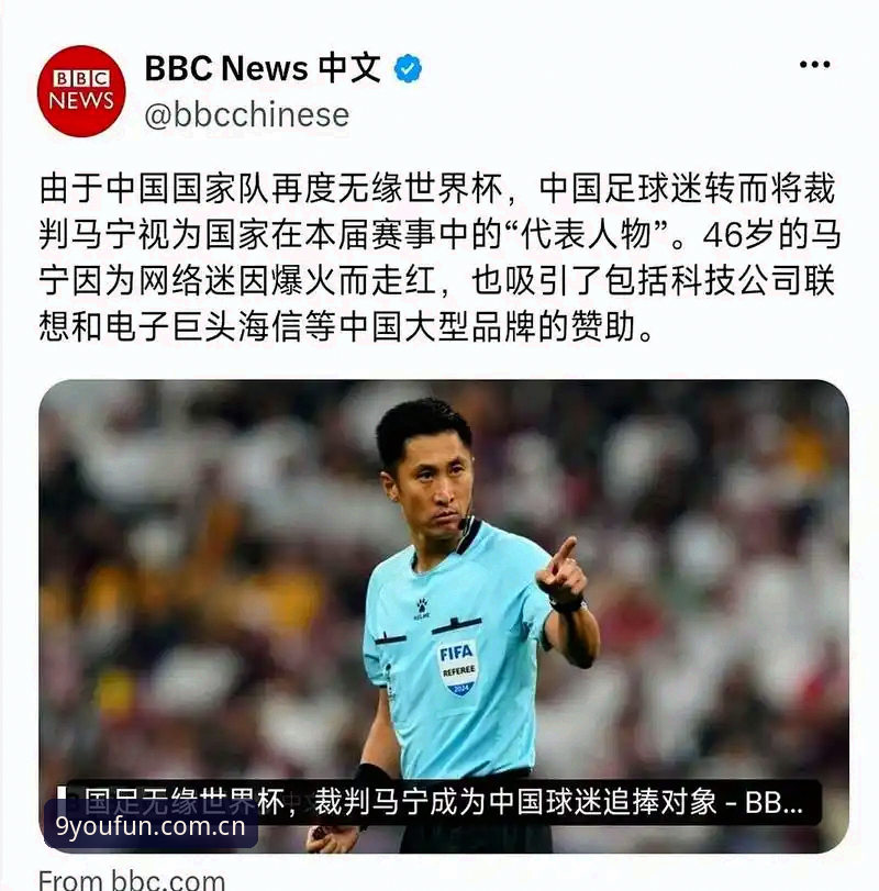 世界杯裁判马宁的评判标准，凭什么比球迷评价更“硬核”？